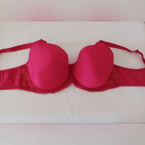 FANTASIE Red Bra, size 38E - Picture 5 of 15
